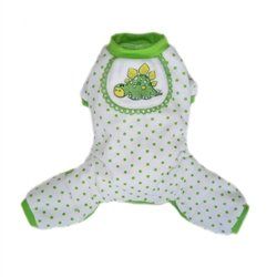 Dino Pajamas-Green (Size: XXS)