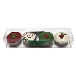 Christmas Mini Cupcake Box (Names: Cupcakes)