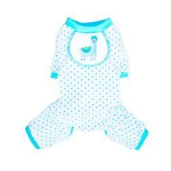 Llama Pajamas - Blue and Pink (Color: Blue, Size: XXS)