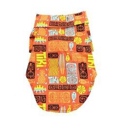 Hawaiian Camp Shirt - Tiki (Size: XS)