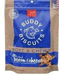 Cloud Star Original Soft & Chewy Buddy Biscuits with Bacon & Cheese Dog Treats-Assorted Sizes (Names: Bacon & Cheese, Sizes: 44 OZ.)