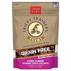 Cloudstar Dog Tricky Trainer Grain Free Chewy-Assorted Flavors-12OZ (Names: Liver, Sizes: 12 OZ.)