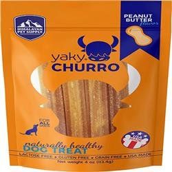 Himalayan Dog Yaky ChurroTreats-Assorted Flavors- 4OZ (Names: Peanut Butter, Sizes: 4 OZ.)