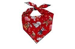 Dog Red Bandana (Size: XS)