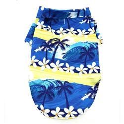 Hawaiian Camp Shirt - Catching Waves-Different Sizes (Size: XXS)