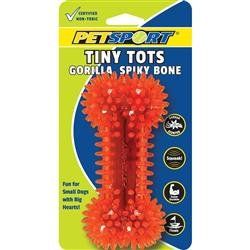 Tiny Tots Gorilla Spiky Bone (Color: Red, Sizes: Tiny Tots)