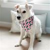 Valentines Day Bandana-XOXO with Pink Hearts