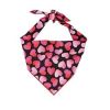 Red And Pink Hearts Dog Bandana