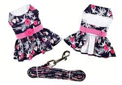 Moonlight Sails Dog Dress with Matching Leash (Size: XS)
