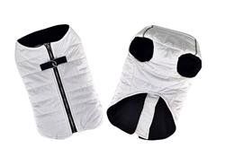 Zip Up Dog Puffer Vest -Assorted Colors and Sizes (Color: White, Size: XS)