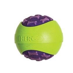 Hero Dog Outer Armor Ball Purple- Assorted sizes (Size: S)