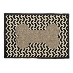 Loving Pet Bella Fashion Mats Geometric Bone-Different Colors (Color: Brown)
