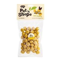 Pet N Shape Chik N Rice Balls Dog Treats -Different Sizes (Sizes: 4 OZ.)