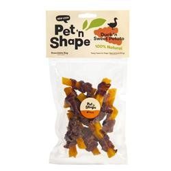 Pet N Shape Duck N Sweet Potato Dog Treat -Different Sizes (Sizes: 4 OZ.)