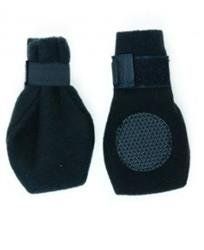 Lookin' Good! By Fashion Pet Solid Slipper Socks In Black-Assorted Sizes (Size: S)