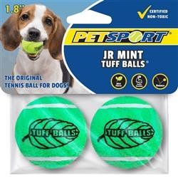 Jr. Tuff  Balls - 2 Pack- Mint (Names: Mint, Sizes: 1.8")