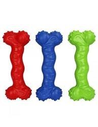 Multipet Creaky Bone- 8" (Color: Red, Sizes: 8")