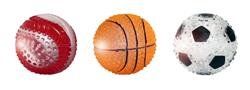 Doglucent TPR Sport Balls- (Baseball, Basketball, Soccer) *Contains batteries (Names: Baseball, Sizes: 2.5")