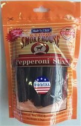 Smokehouse USA Made Pepperoni Stix Dog Treats -Different Sizes (Sizes: 4 OZ.)