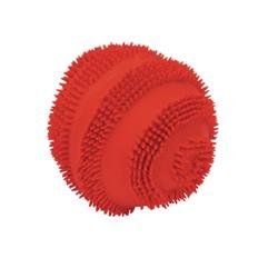 Rascals Latex Dog Toy Spiny Ball Red 2.5 In (Color: Red, Sizes: 2.5")