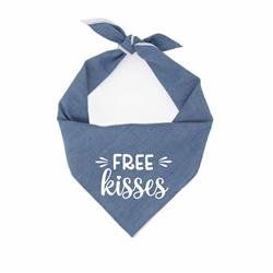 Free Kisses Bandana-Denim (Size: XS)
