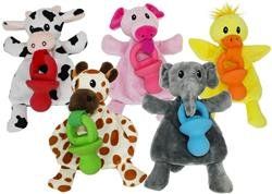 MultiPet Pacifier Pals Assortment 8 in (Names: Cow, Sizes: 8")