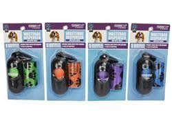 MultiPet Waste Bags 2 pk 15 bags asst. w/ Waste Bag Holder (Names: 2 Pk-Paws)