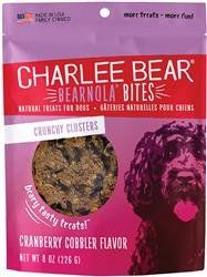 Charlee Bear Dog Bearnola Cranberry Almond -8oz. (Sizes: 8 OZ.)