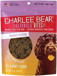 Charlee Bear Dog Bearnola Peanut Butter Honey- 8oz. (Sizes: 8 OZ.)