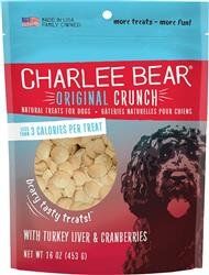 Charlee Bear Dog Turkey Liver & Cranberry Treat 16oz. (Sizes: 16 OZ)