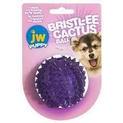 JW Pet Bristlee Cactus Ball Puppy Toy (Names: Teething)