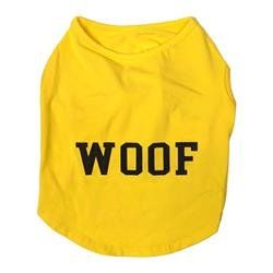 Fashion Pet Cosmo Woof Tee-Assorted Colors and Sizes (Color: Yellow, Size: XS)