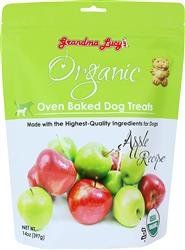 Grandma Lucy's Dog Organic Treat Caramel Apple 8oz. (Sizes: 8 OZ.)