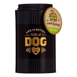 Snicky Snaks Dog Gift Tin in Different Flavors 6oz. (Names: Organic Apple Cobbler, Sizes: 6 OZ.)
