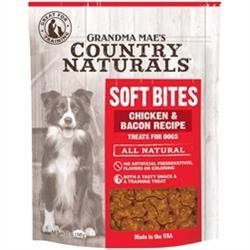 Grandma Mae's Naturals Soft Bites Dog Treats Chicken &Bacon, -5 oz. (Sizes: 5 OZ.)