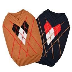 Puppia Corbin Sweater-Assorted Colors and Sizes (Color: Navy Blue, Size: S)