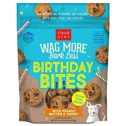 Wagmore Dog Bday Bites Peanut Butter Honey 5oz. (Sizes: 5 OZ.)
