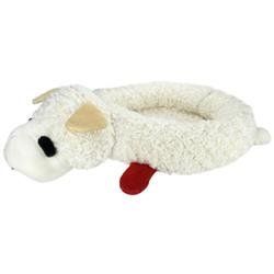 Multipet Lamb Chop Bolster Style Dog Bed Medium; 27 X 18.5 In (Size: M)