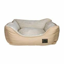 Tall Tails Dog Bolster Bed-Different Colors and Sizes (Color: Khaki, Size: M)