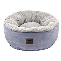 Tall Tails Dog Donut Bed -Small (Color: Charcoal)