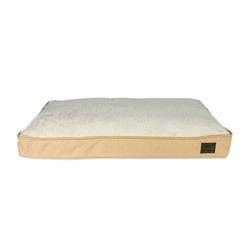 Tall Tails Dog Cushion Bed-Different Colors and Sizes (Color: Khaki, Size: M)