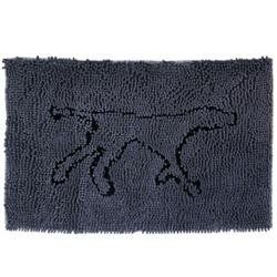 Tall Tails Dog Wet Paw Bath Mat Charcoal (Color: Charcoal, Size: M)