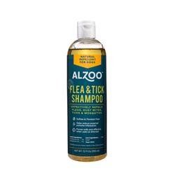 ALZOO Plant-Based Flea &Tick Shampoo (Sizes: 12 OZ.)