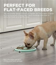 Outward Hound Fun Feeder Slow Tray Mint LG (Size: L)