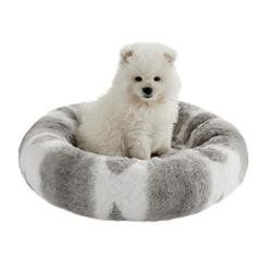 Best Friends Donut Patterned Lux Grey 18x18 (Color: Patterned Lux Gray)