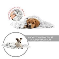 Best Friends Blanket Shag 30x40 -Assorted colors (Color: Frost)