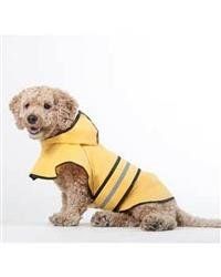 Fashion Pet Coat Rainy Day- Yellow (Size: M)