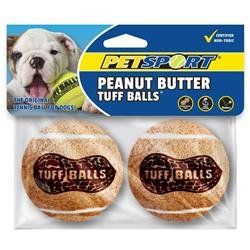 Tuff Balls - 2 Pack-Different Flavors- 2.5" (Names: Peanut Butter, Sizes: 2.5")