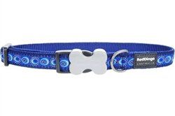 Cosmos Dark Blue - Dog Collars, Leashes, & Harnesses (Size: SM Collar)