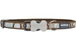 Circadelic Brown - Dog Collars, Leashes, & Harnesses-Assorted Sizes (Color: Circadelic Brown Collar, Size: SM Collar)